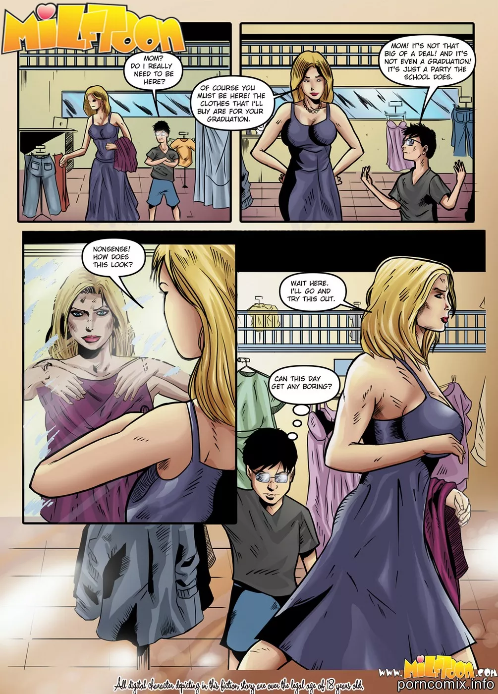 Milftoon- DAMN IT Milftoon- DAMN IT