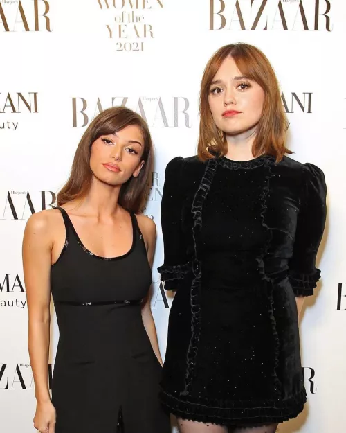 Mimi Keene and Aimee Lou Wood Mimi Keene and Aimee Lou Wood
