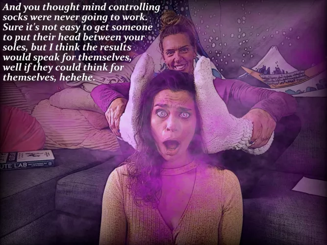 Mind Controlling Socks by OneEyedStranger on Tumblr Mind Controlling Socks by OneEyedStranger on Tumblr