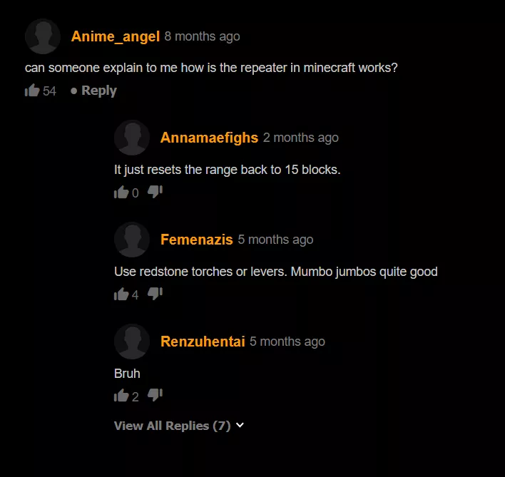 Minecraft all the way