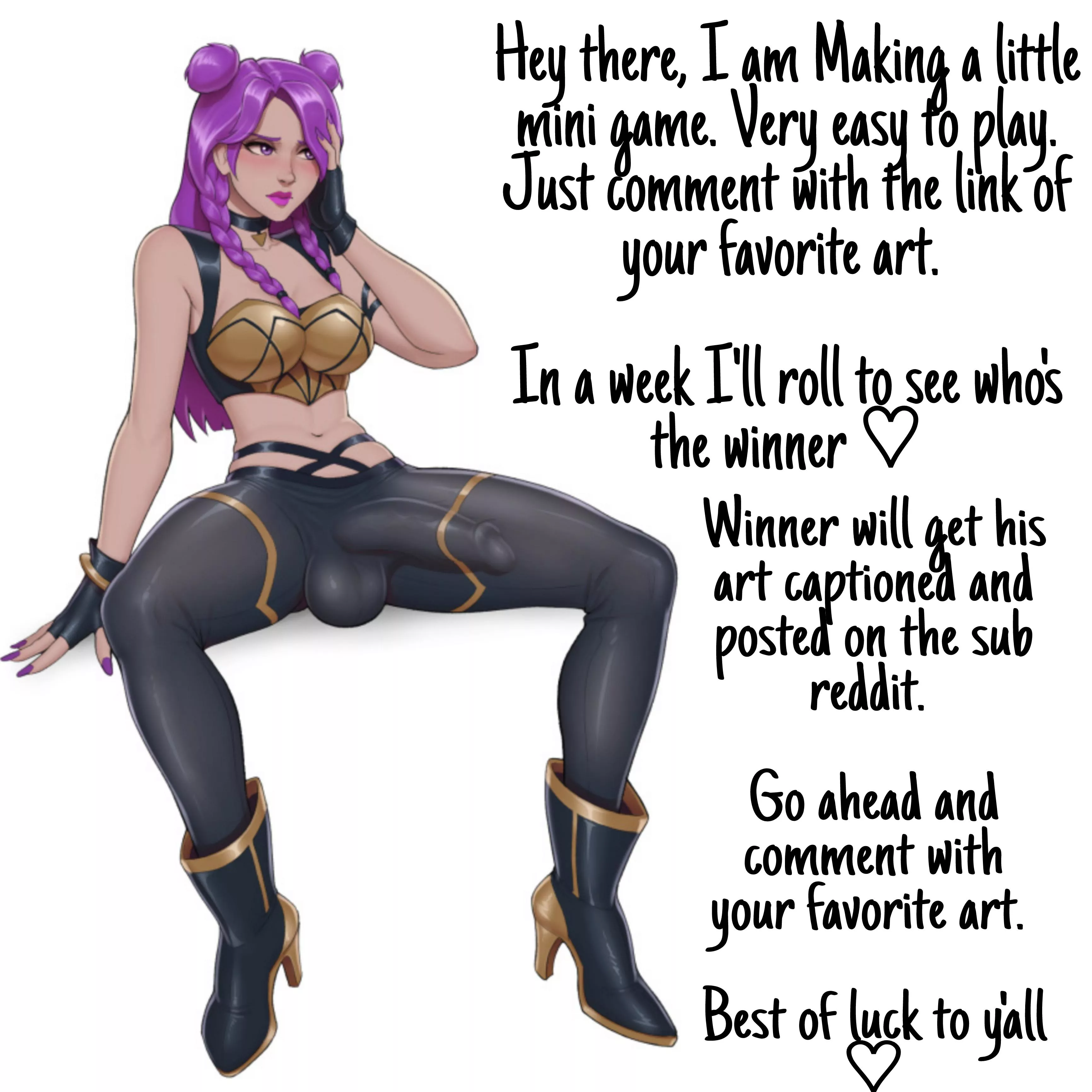 Mini~Game : Get your favourite art captioned ♡ Mini~Game : Get your favourite art captioned ♡