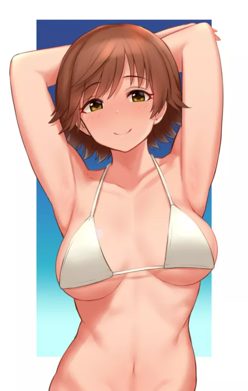 Mio looks pretty sure. [Idolmaster Cinderella Girls]