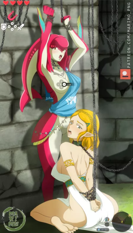Mipha and Zelda (marimo_png) Mipha and Zelda (marimo_png)