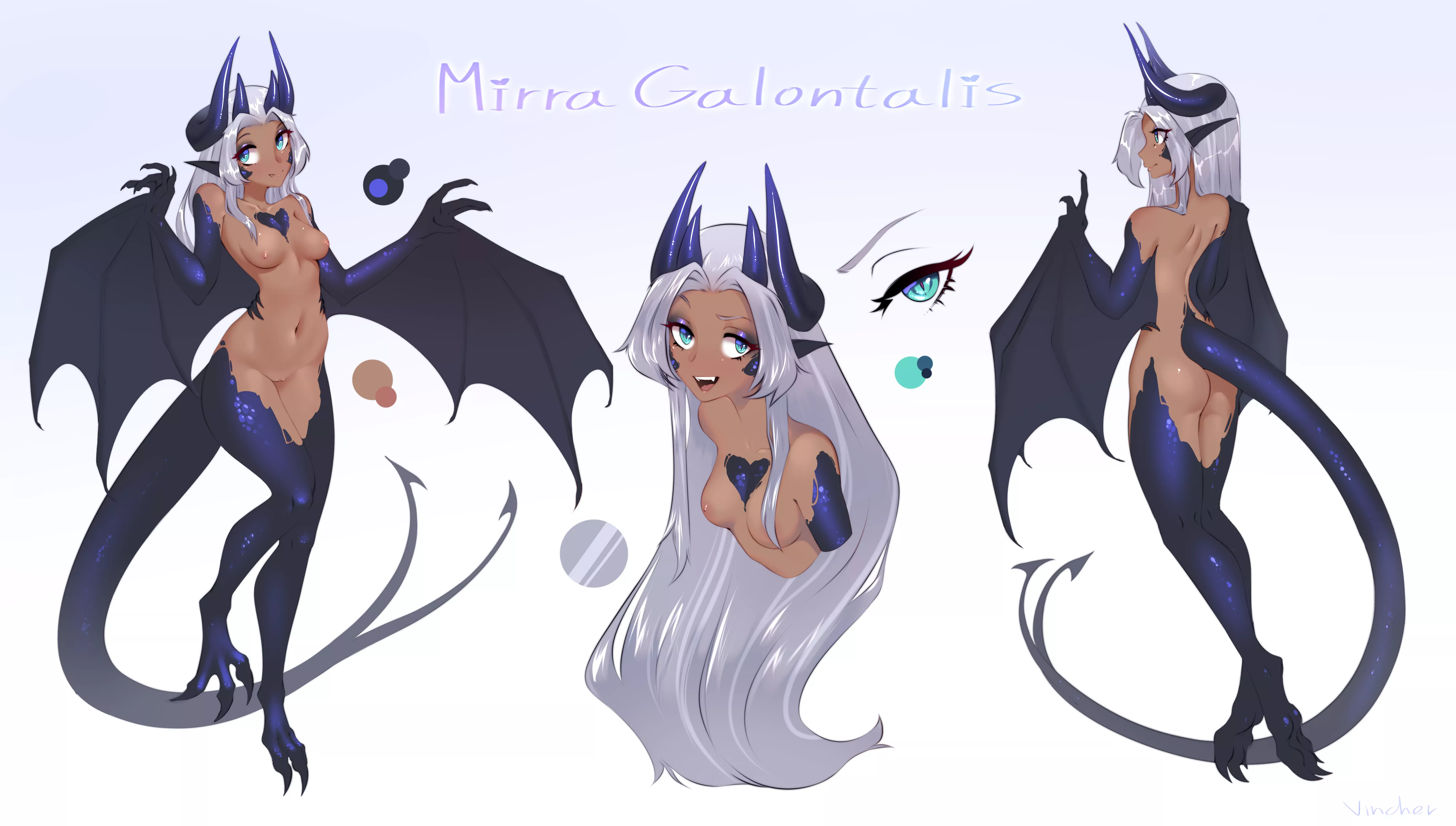 Mirrah, Wyvern girl refsheet Mirrah, Wyvern girl refsheet
