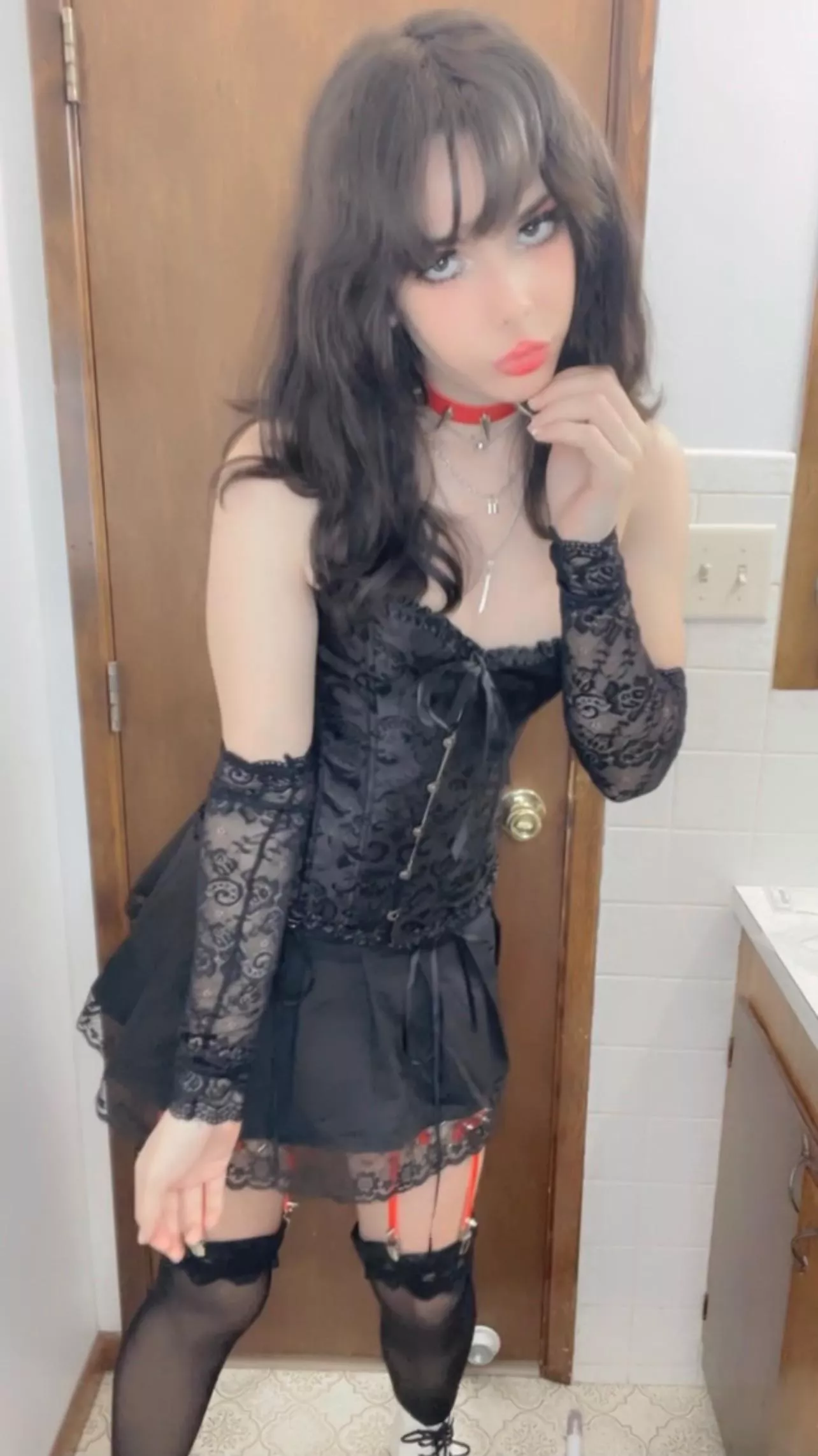 Misa Amane inspired outfit 🖤 Hope yall enjoy it as much as I do 🥺