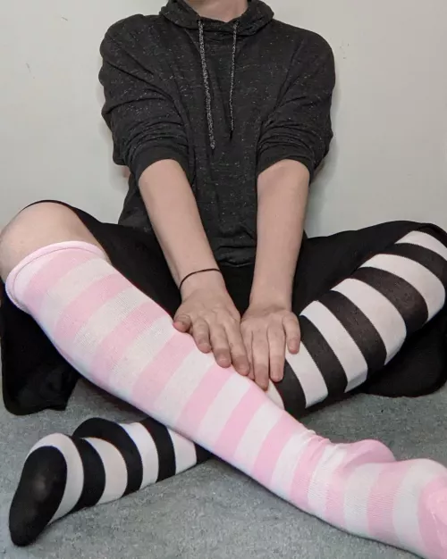 Mismatched thigh highs or matching?