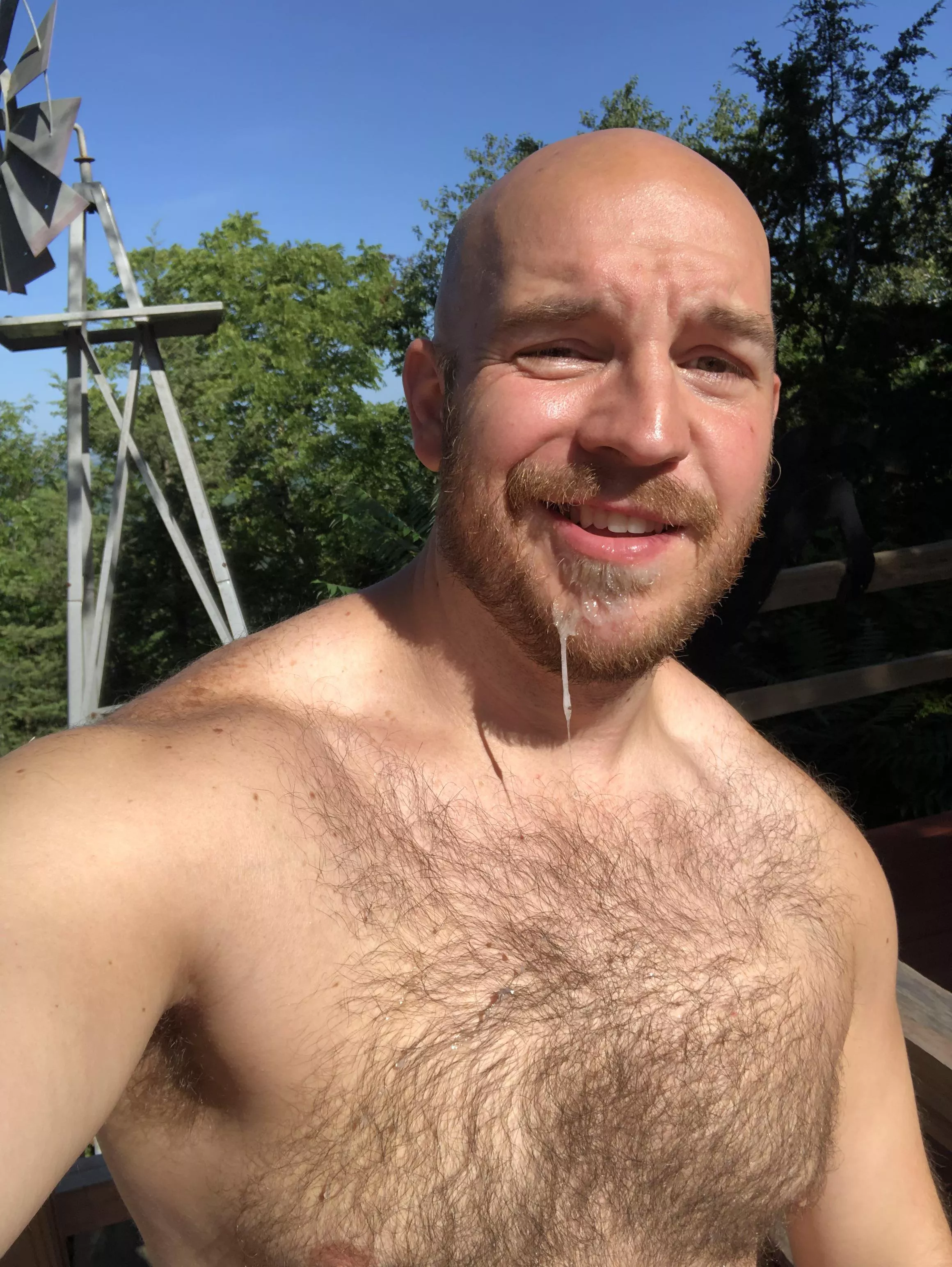 Missed a spot on the clean up 🤣 Missed a spot on the clean up 🤣