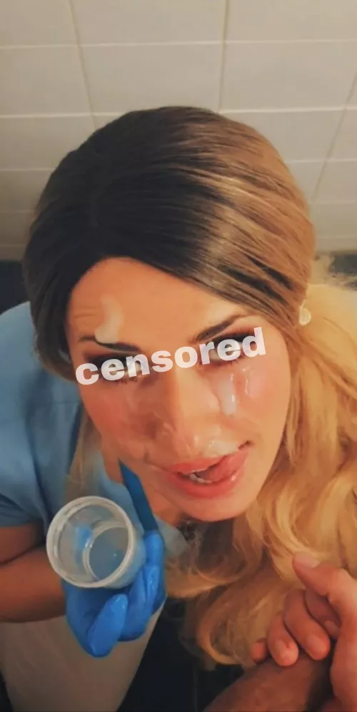 Missed the cup. Oops