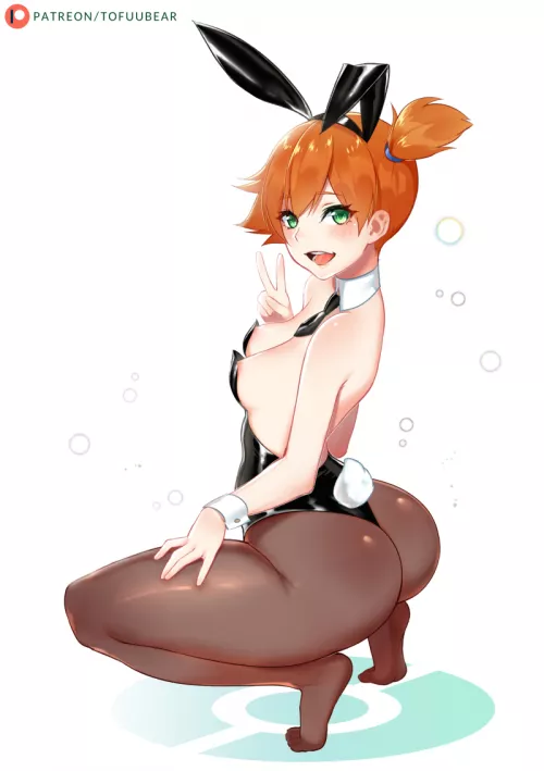 Misty in a bunny suit (Tofuubear) [Pokemon]