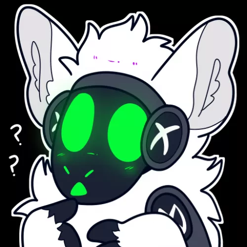 m...me? <commission for univide, art by me @spookyfoxinc on twitter>