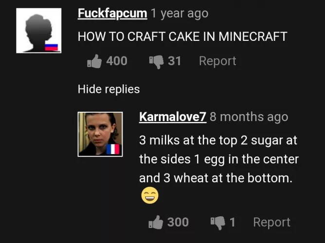 Mmm cake