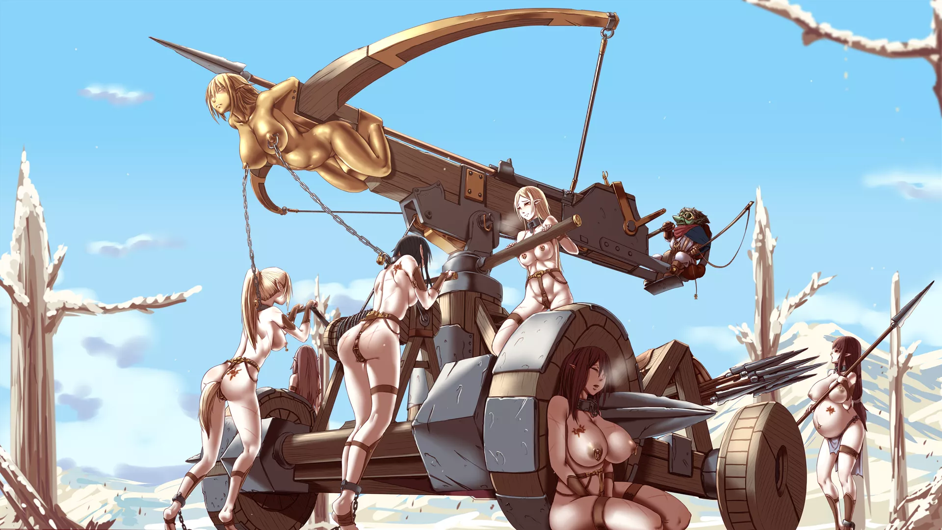 Poe shrapnel ballista