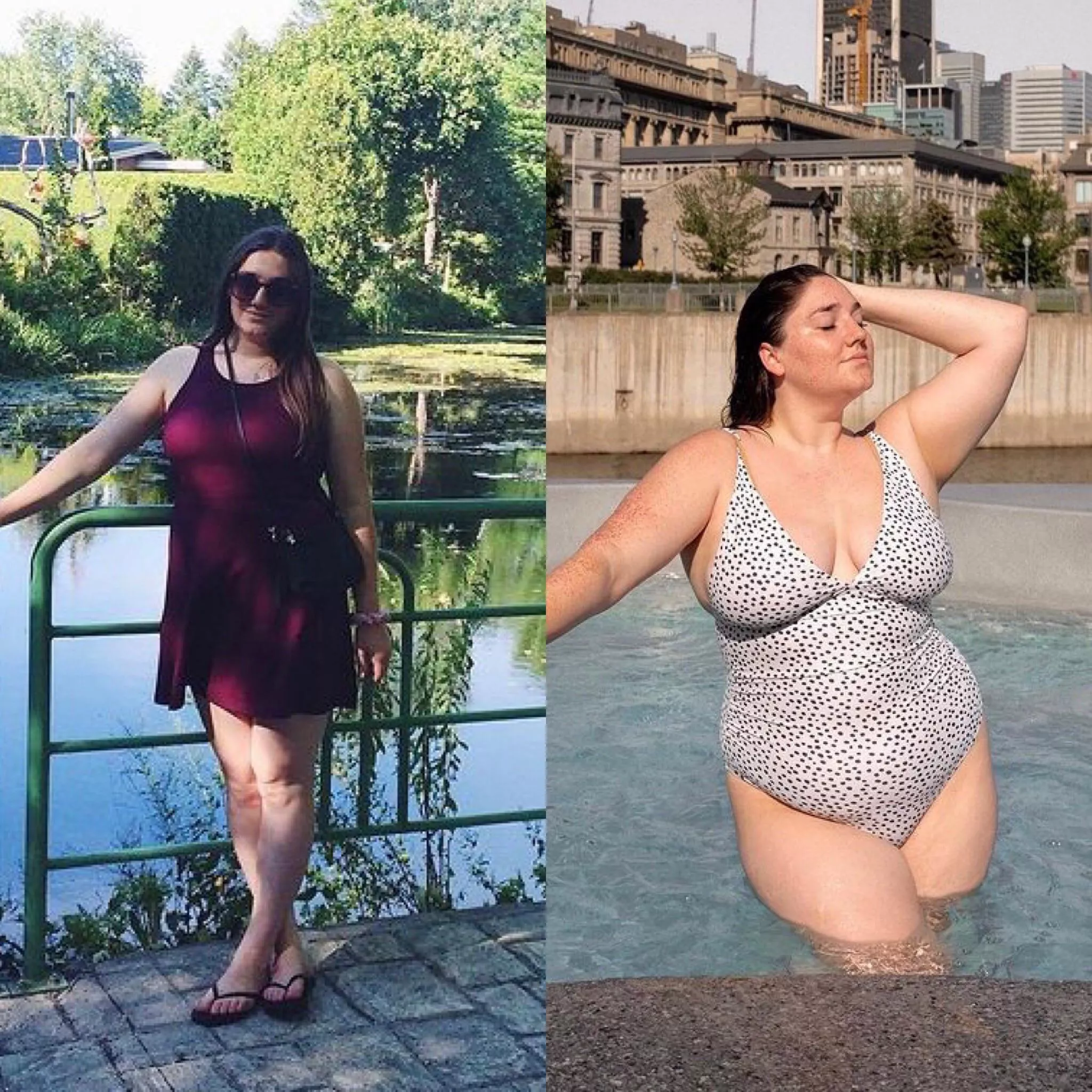 Model chose the curvy life Model chose the curvy life
