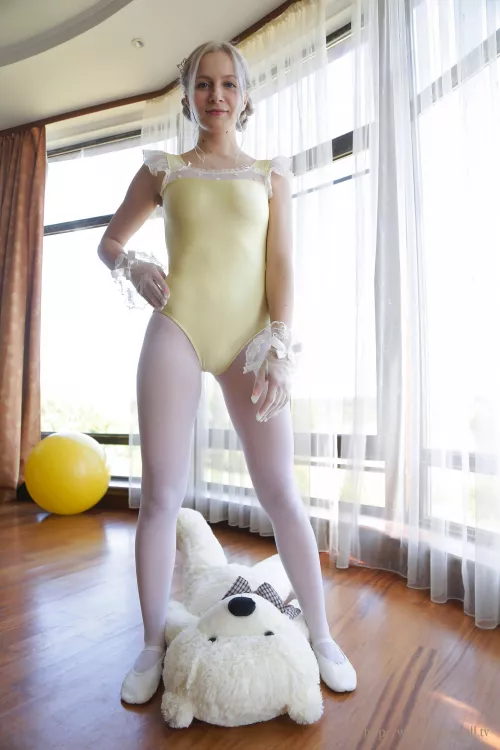 Model: Yeva P, photo set: 004, ballet leotard+pantyhose