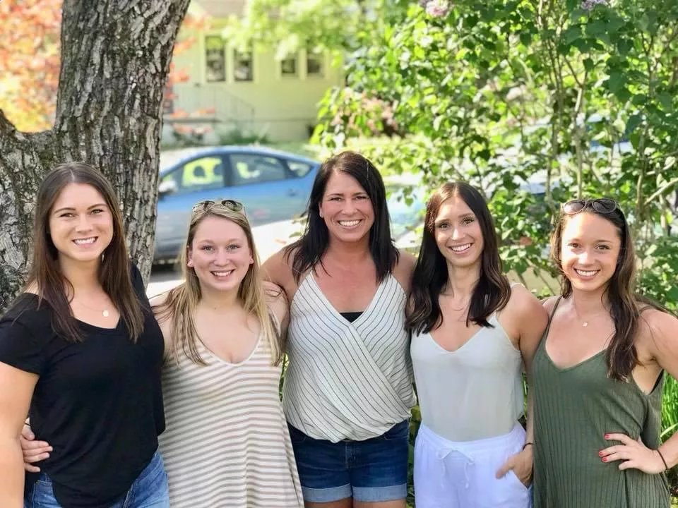Mom and her daughters Mom and her daughters