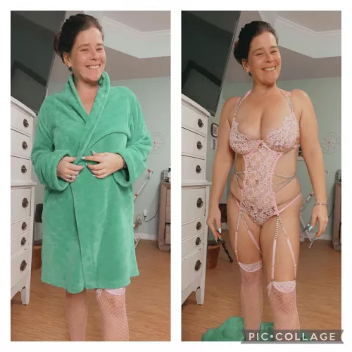 Mom of 5 and feel more sexy now then when I was younger. 🤗(39f)