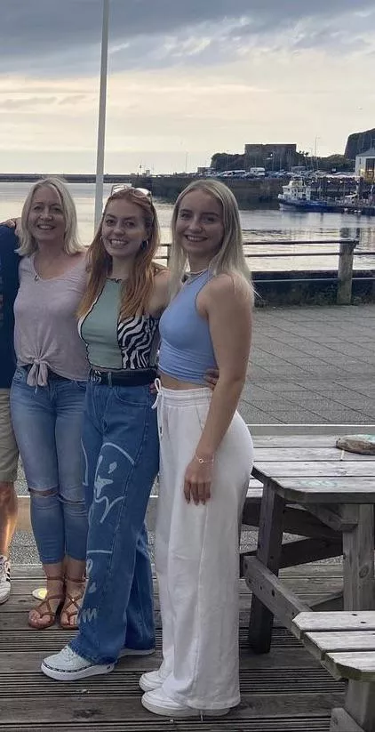 Mom, oldest, youngest Mom, oldest, youngest