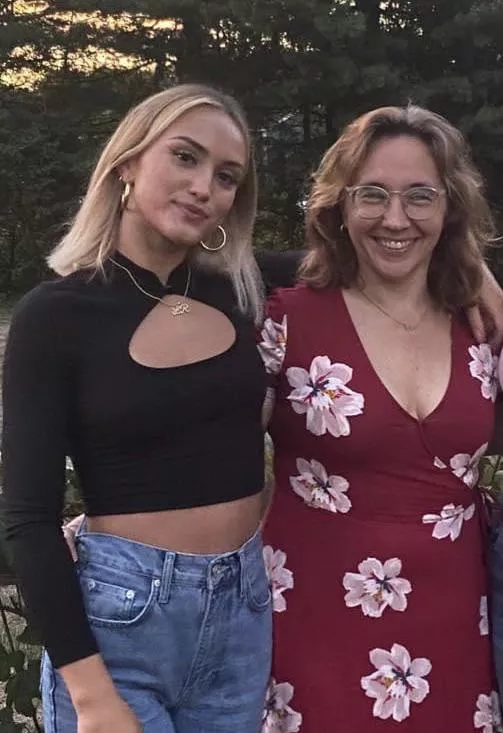 Mom or her daughter?