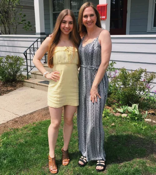 Mom or her daughter?