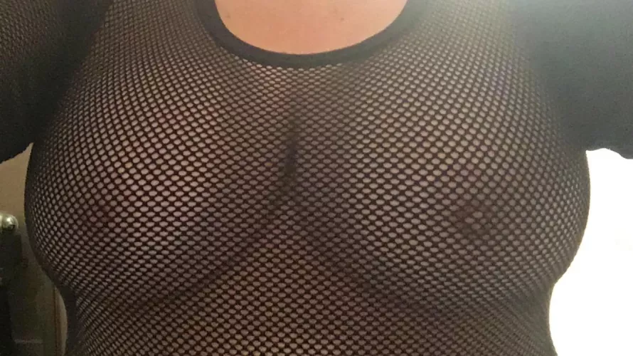 Mom titties in a fishnet top ๐โค๏ธ Mom titties in a fishnet top ๐โค๏ธ