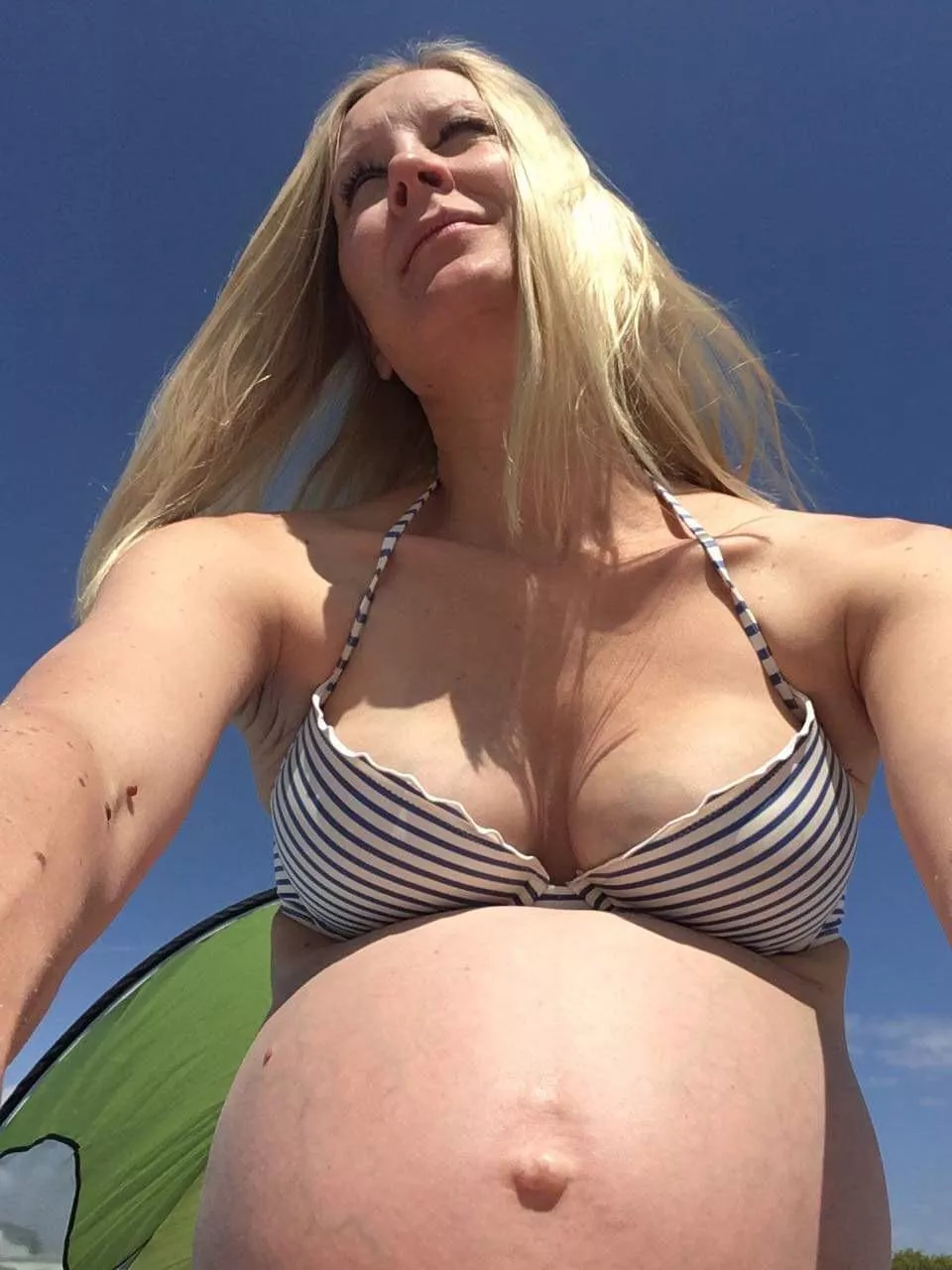 Mommy at the beach, bursting from all endsβ¦.. Mommy at the beach, bursting from all endsβ¦..