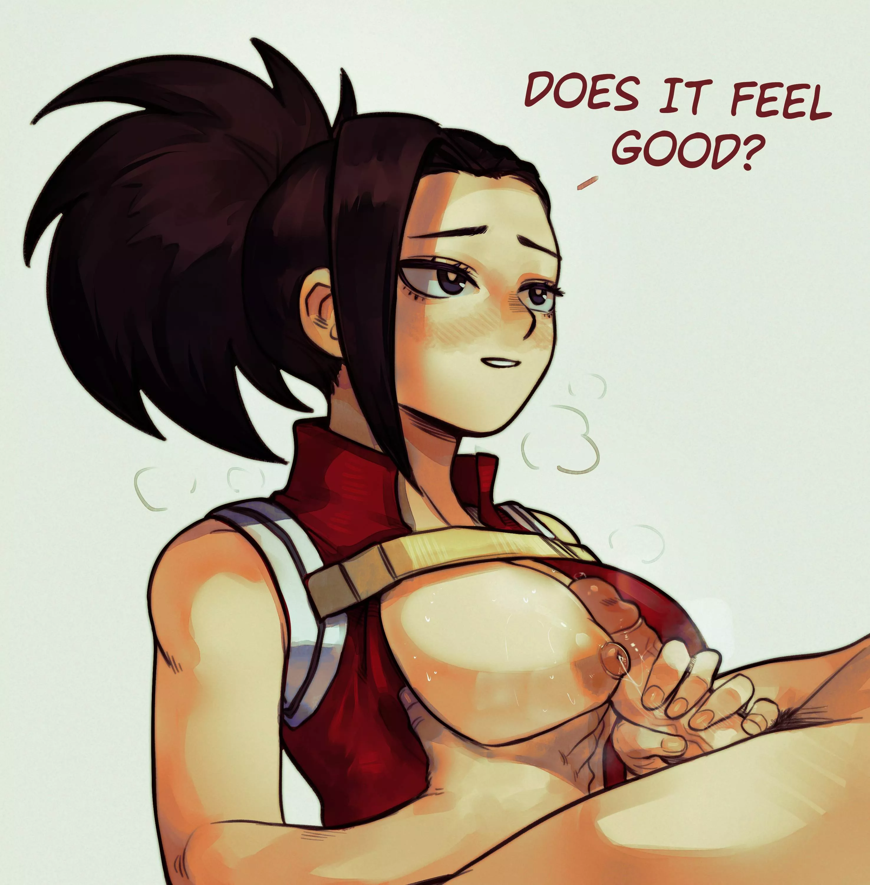 Momo offering her soft tits [FluffyDango]