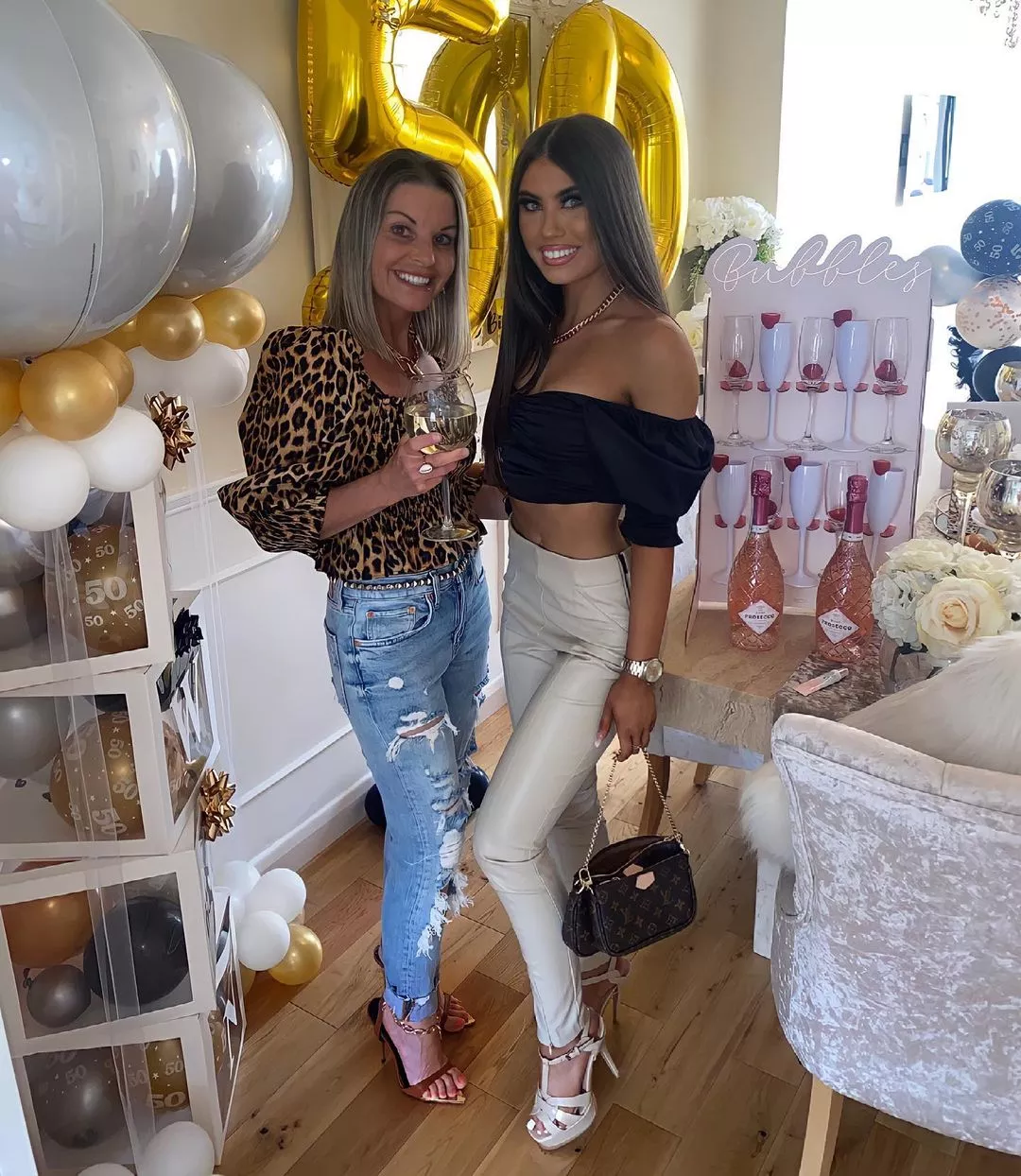 Mom's fifty!! Mom's fifty!!