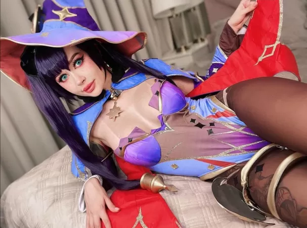 Mona from Genshin by Purple Bitch Mona from Genshin by Purple Bitch