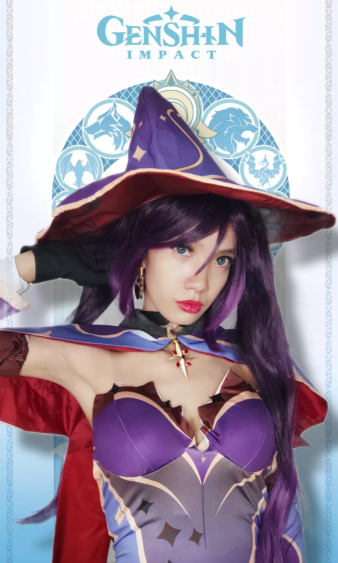 Mona from Genshin Impact by YurieHeart