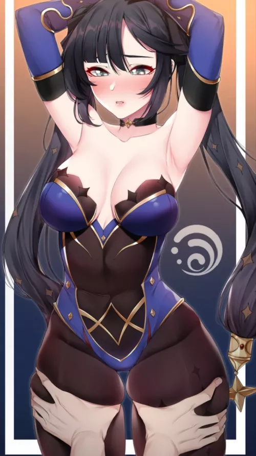 Mona's thighs [Unknown]
