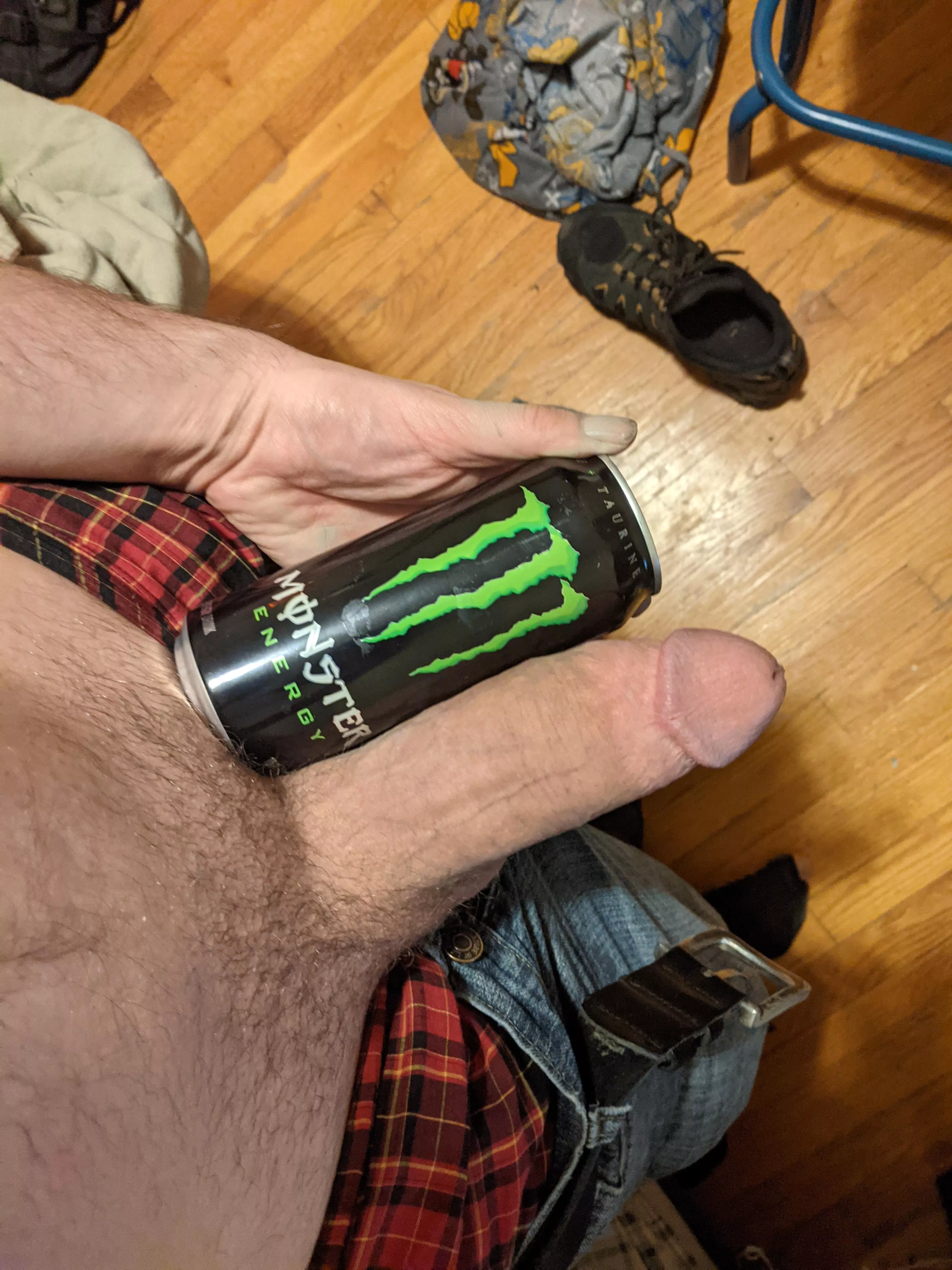 monster can again monster can again