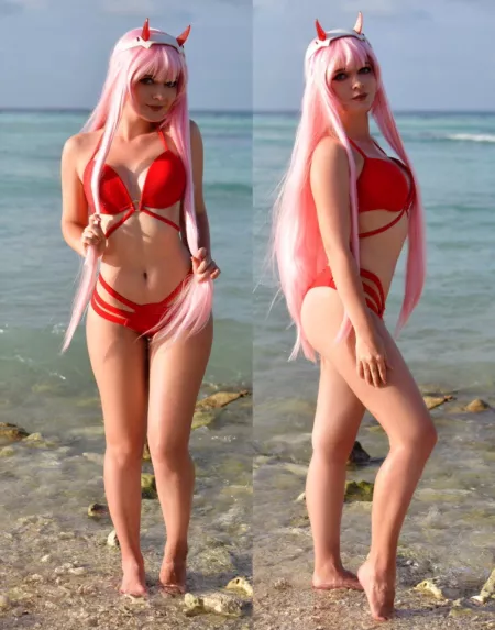 More bikini Zero Two ~ bonus set of this month! More bikini Zero Two ~ bonus set of this month!