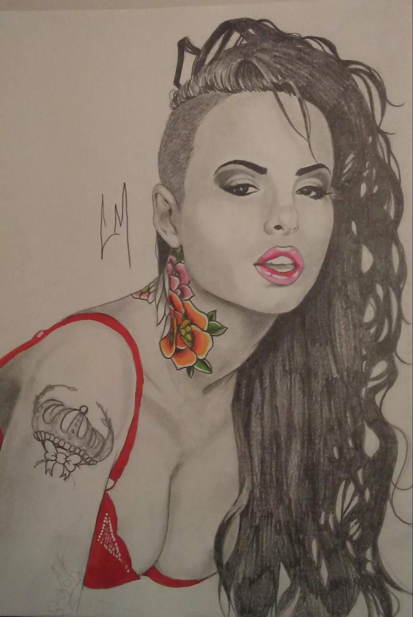 More fan art of Christy Mack