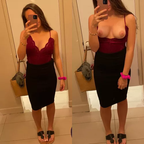 More like in and out 😜