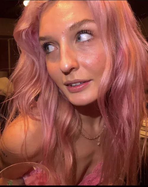 More pink hair, 2 of 3.
