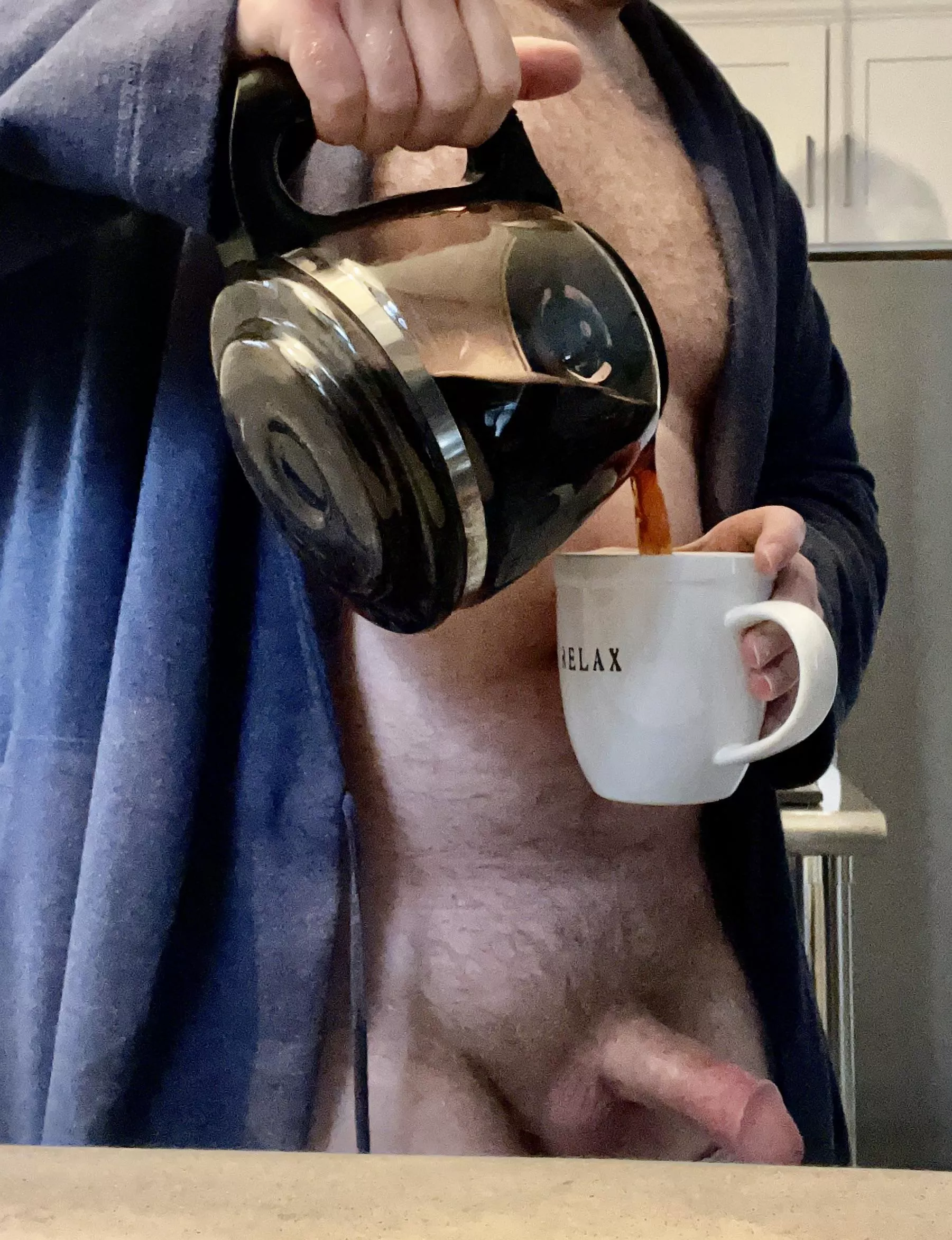 Morning bro! You want a cup? Morning bro! You want a cup?