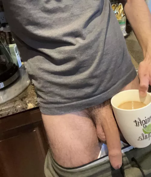 Morning coffee, morning softie