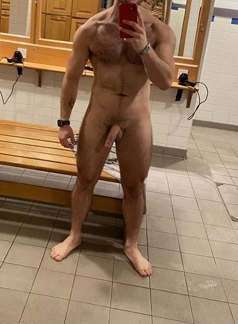 Morning softy from the lockerroom Morning softy from the lockerroom