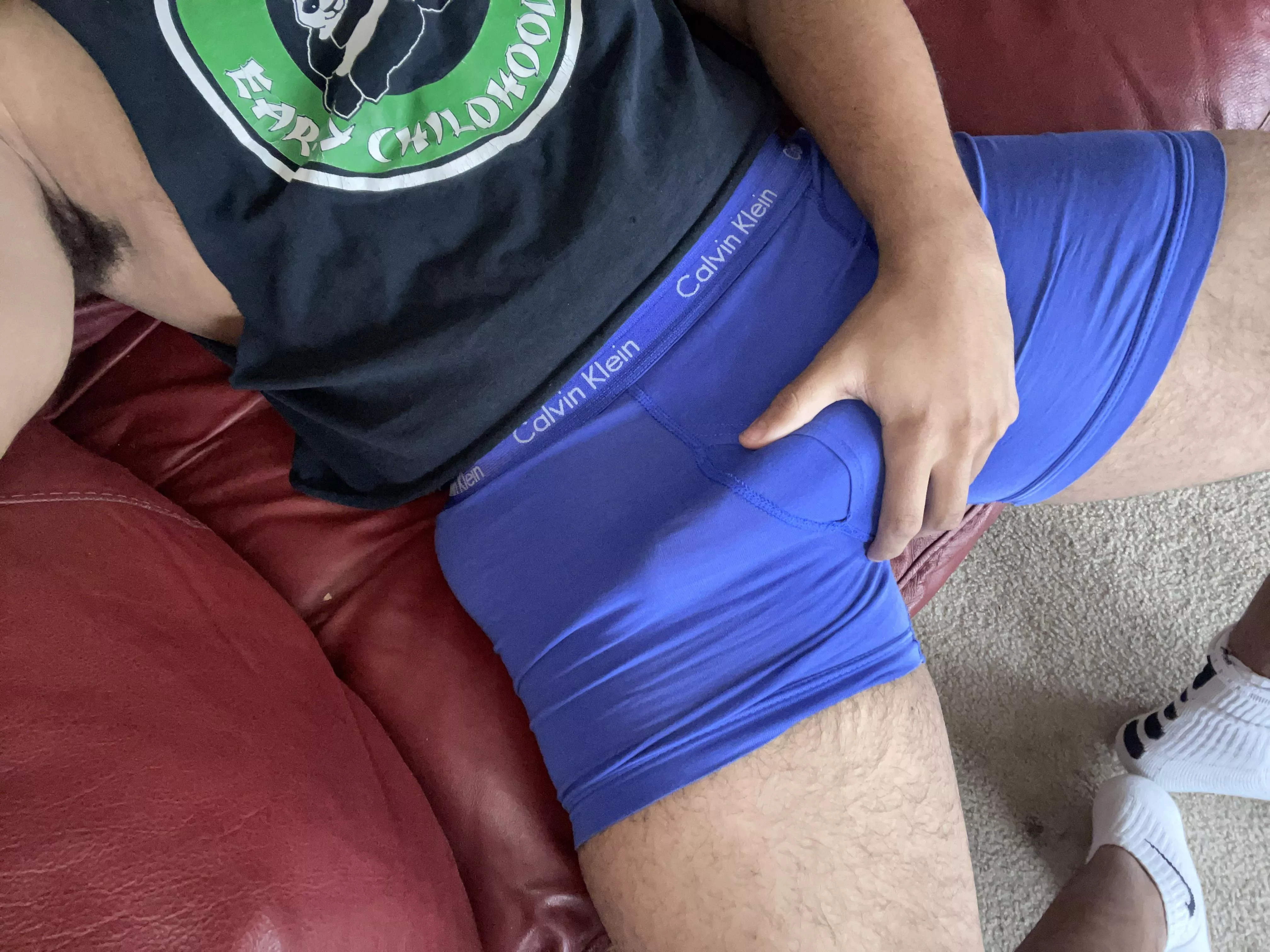 Morning wood 🪵 in my favorite pair 😩