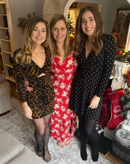 Mother and two daughters