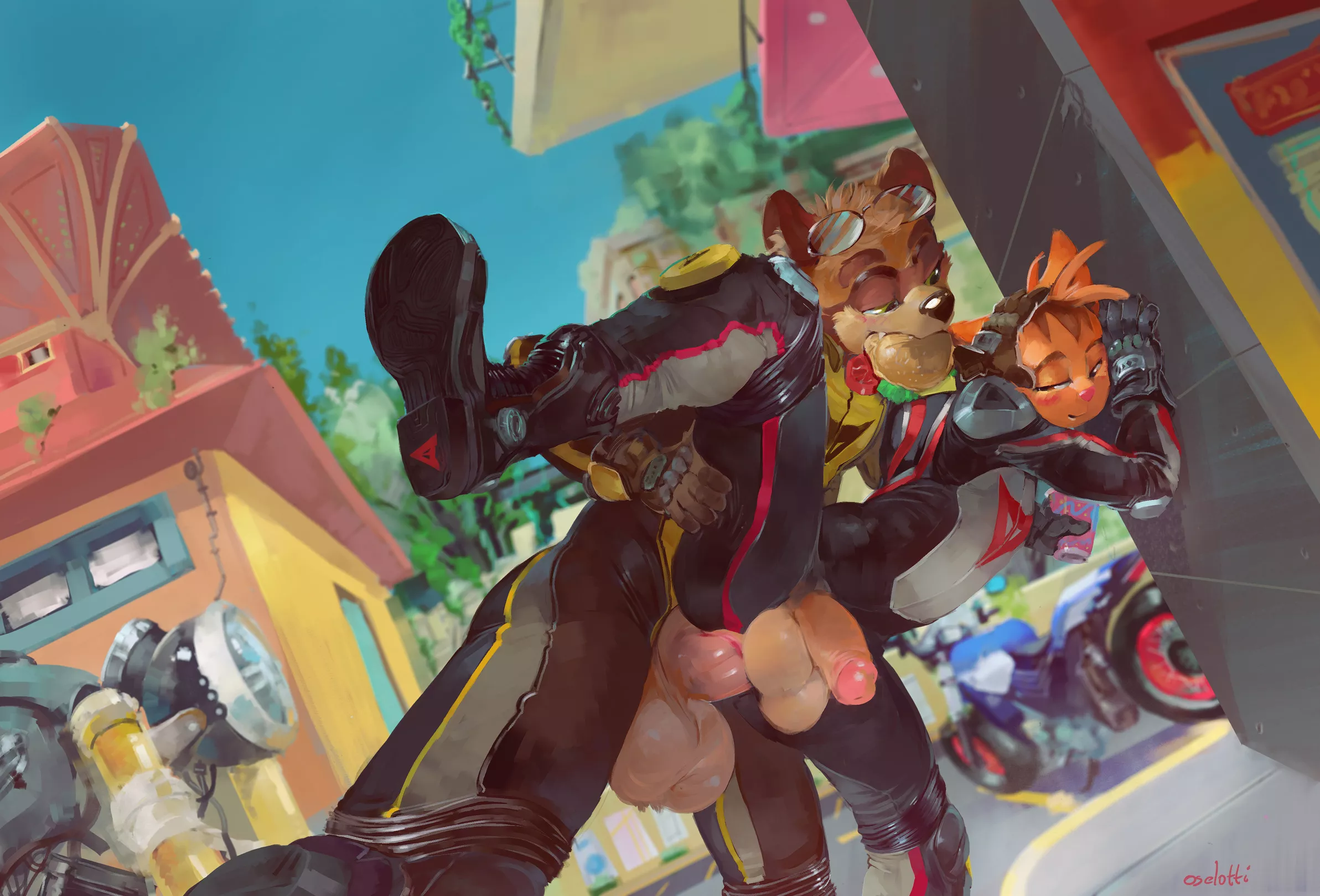 Motorcycles and Spring [MM] (oselotti)