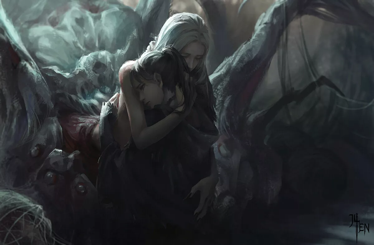 Mourning Their Sister Mourning Their Sister