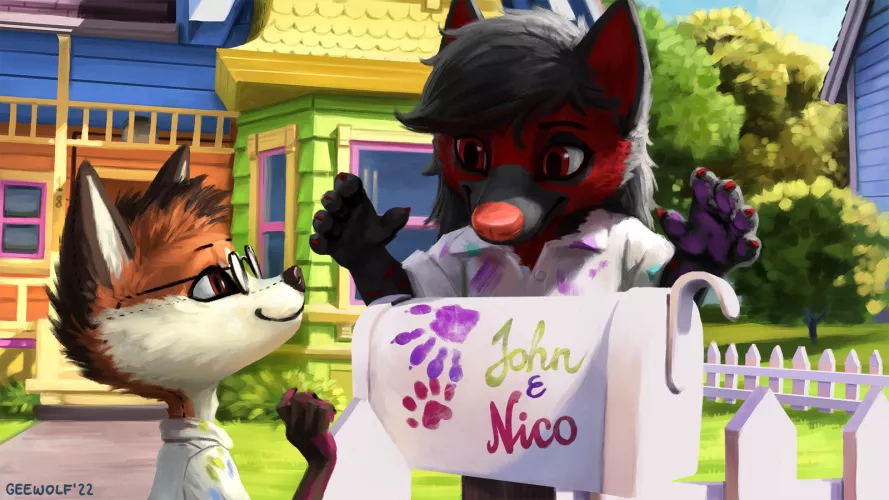 Movie Frame Study for John and Nico (by me)