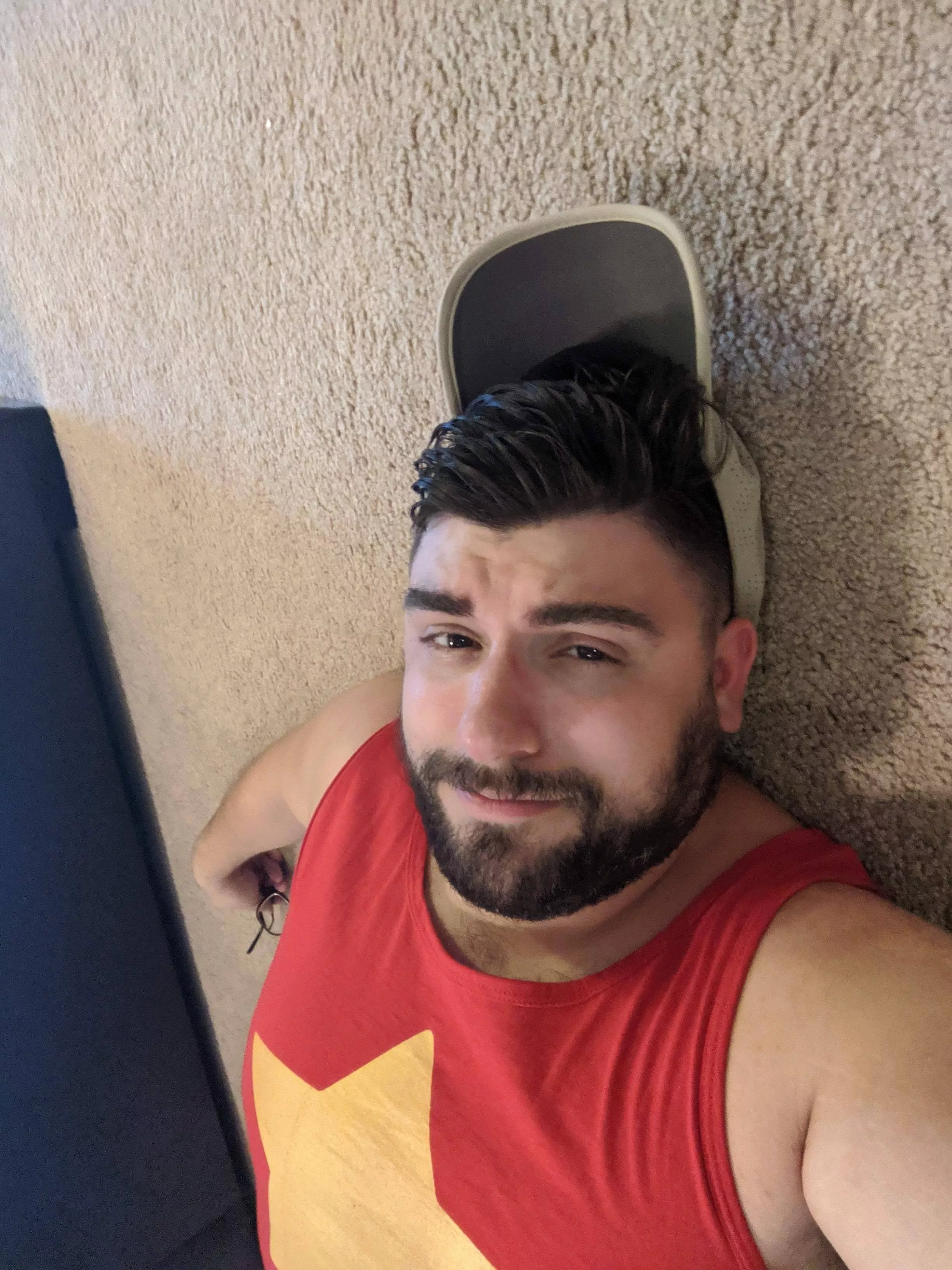 Moving day selfie Moving day selfie