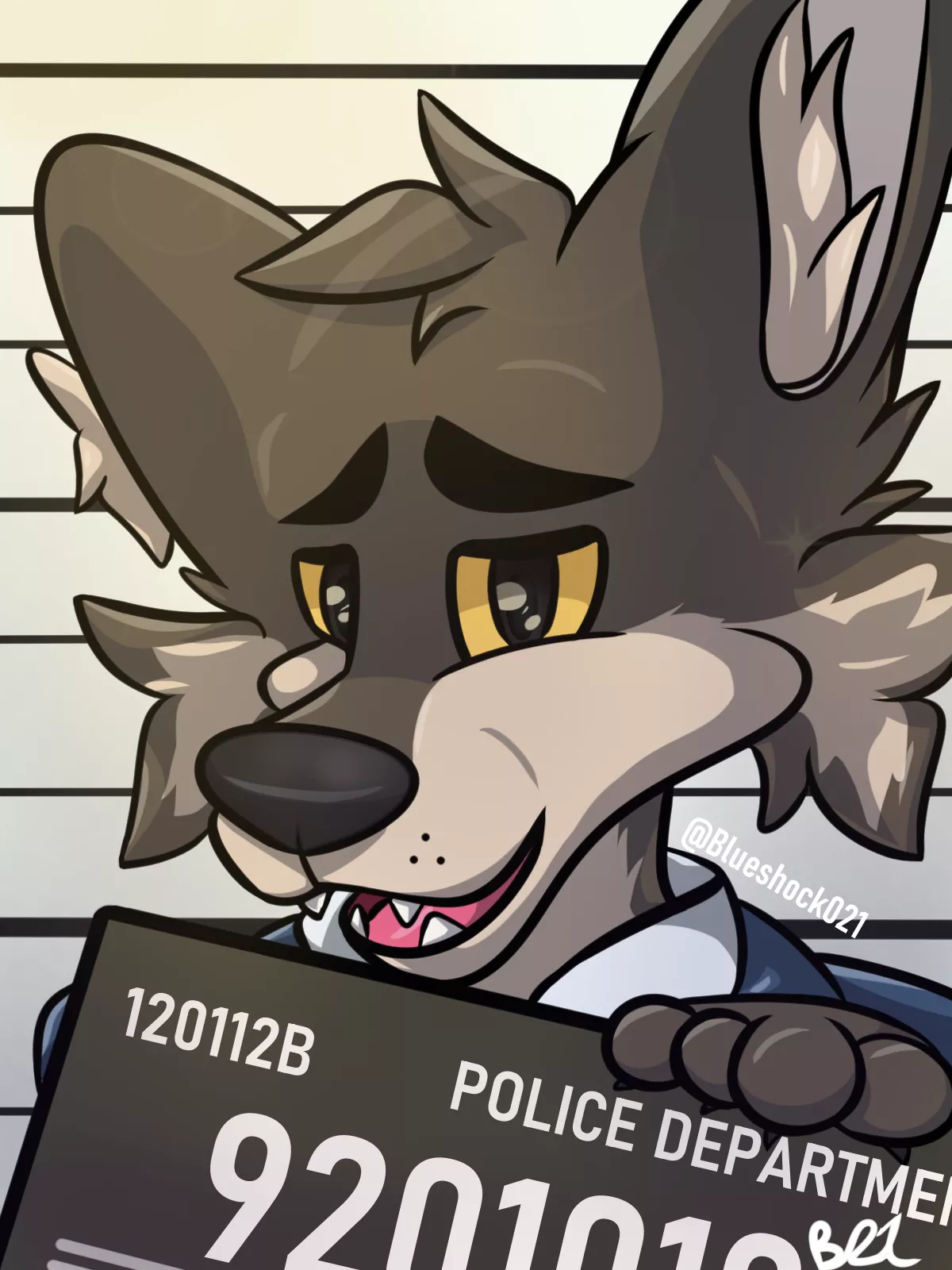 Mr.Wolf Fanart! (art by me @blueshock021 on Twitter)