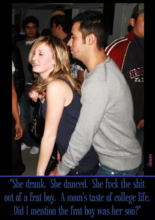 [M/S] The night would have ended much differently had her son not stepped up.