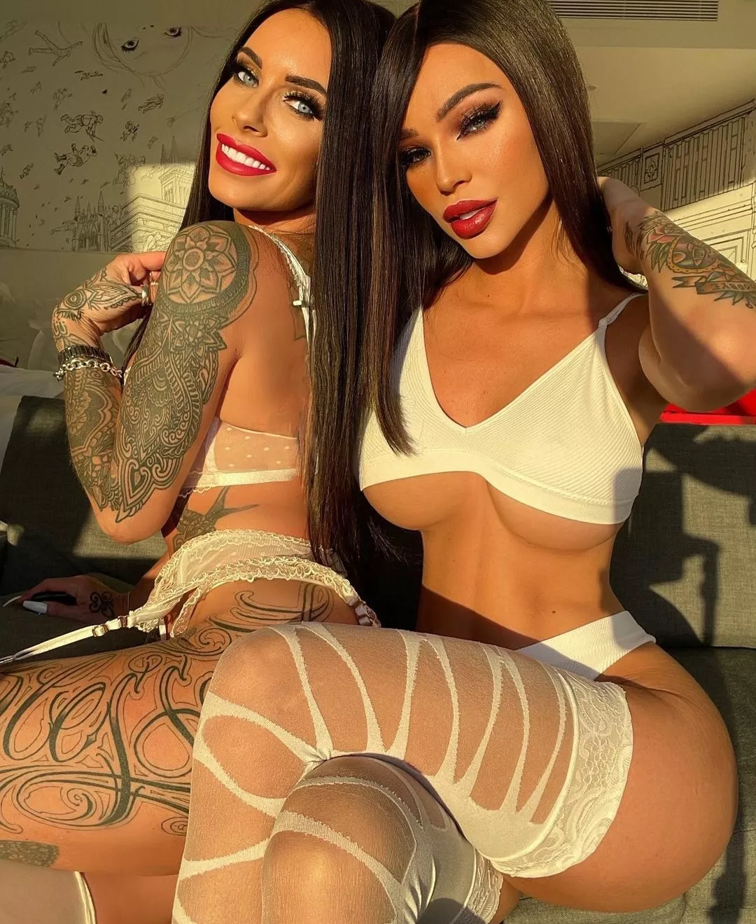 Mum daughter chav duo Mum daughter chav duo