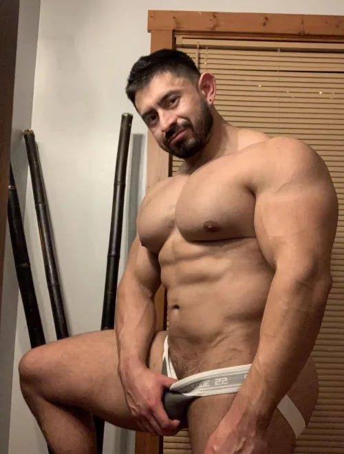 Muscle daddy at your service. π