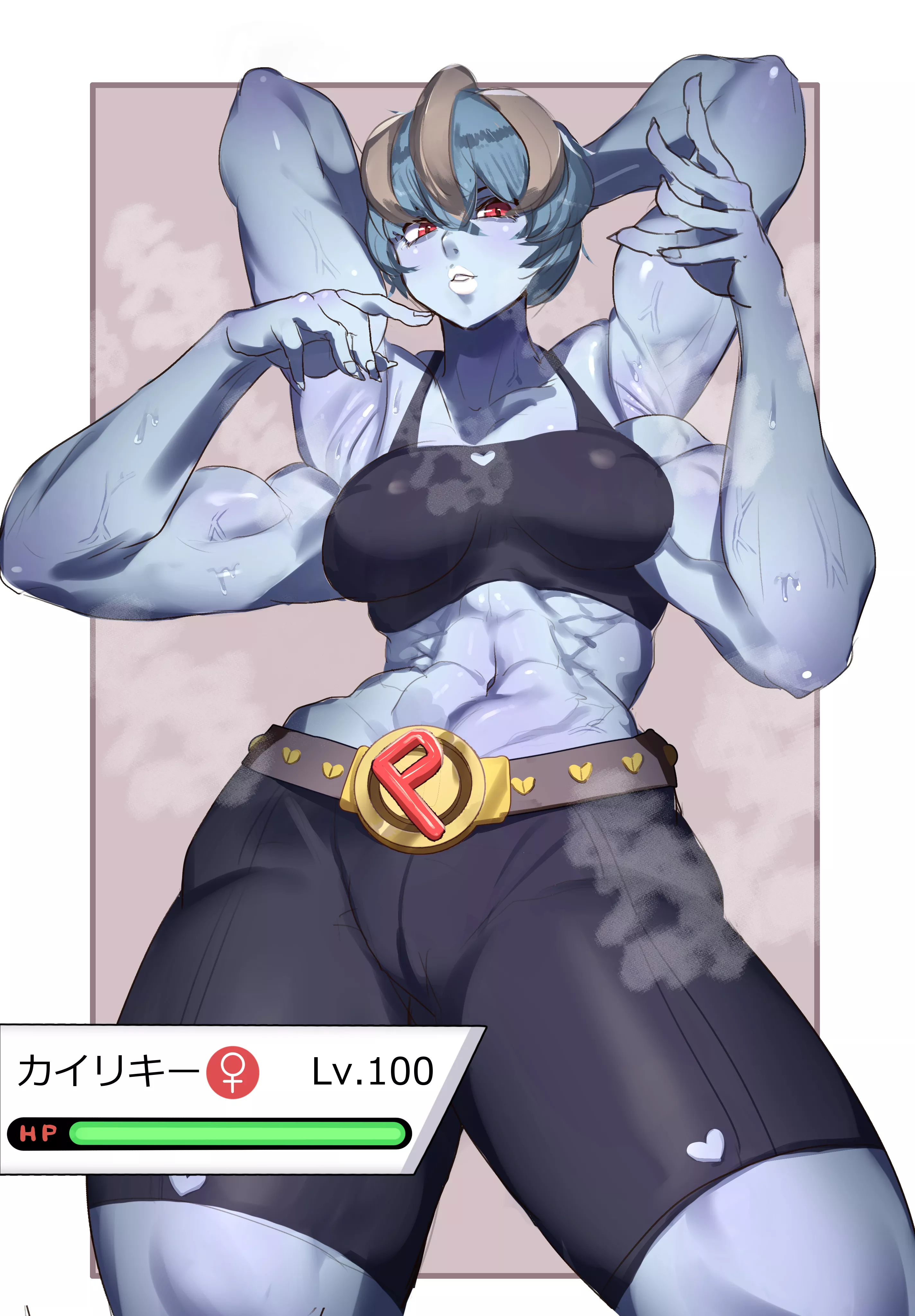 Muscle Girl Machamp (@kikimihukuri) Muscle Girl Machamp (@kikimihukuri)