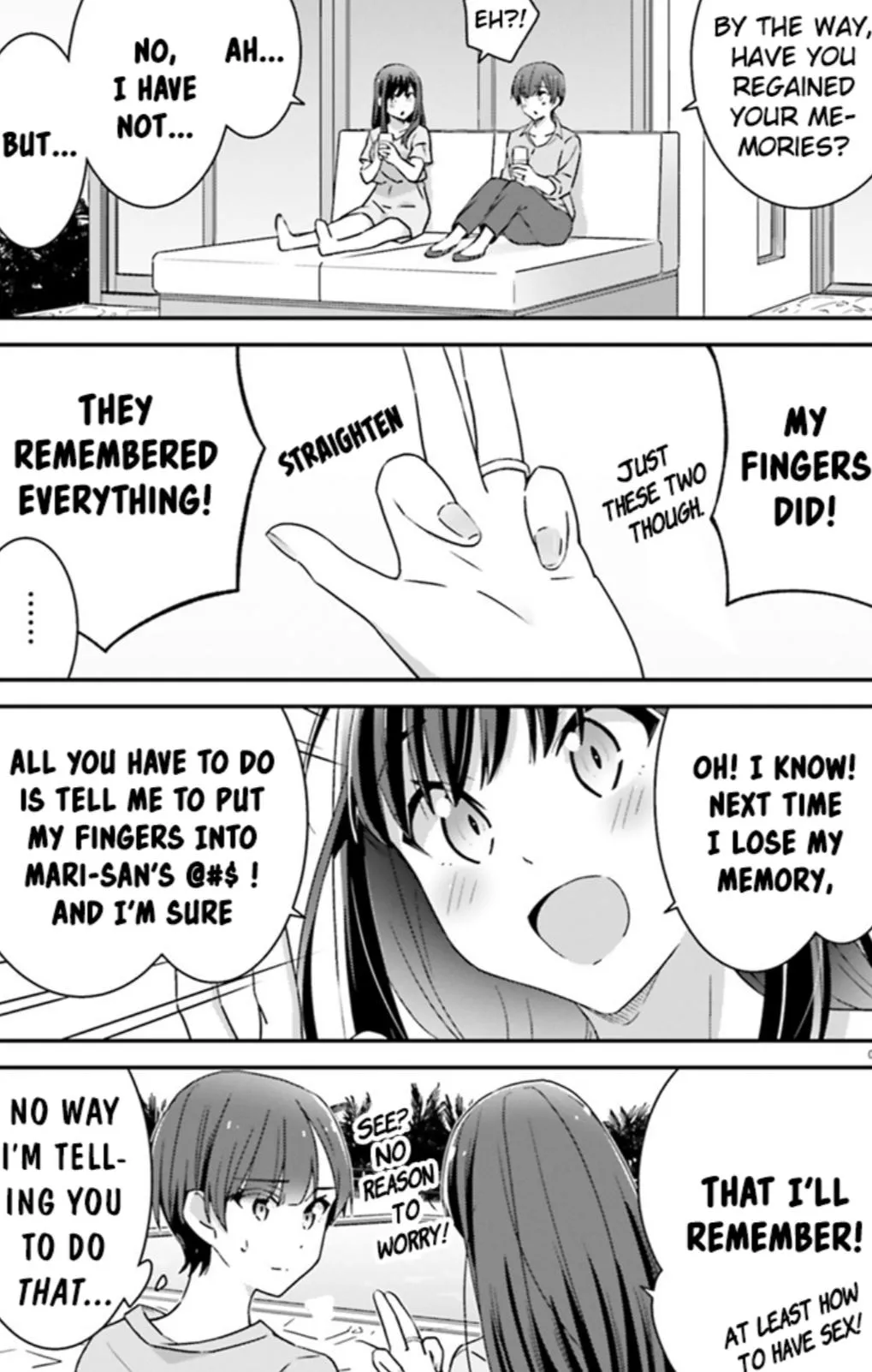 Muscle memory I guess ? [Cheerful Amnesia]